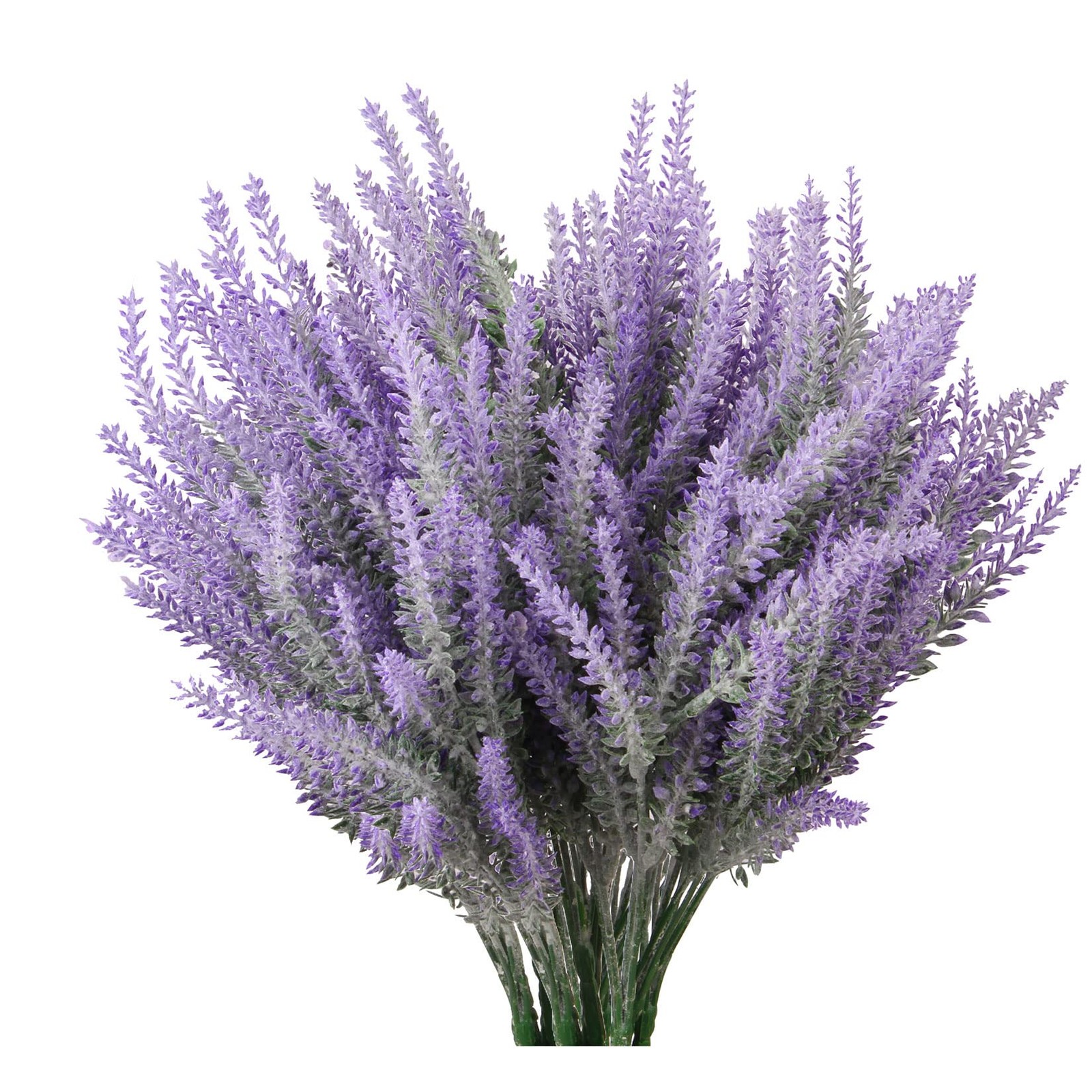 Artificial Flowers 12 Bundles Lavender Bouquet for Wedding Home Office Decora…
