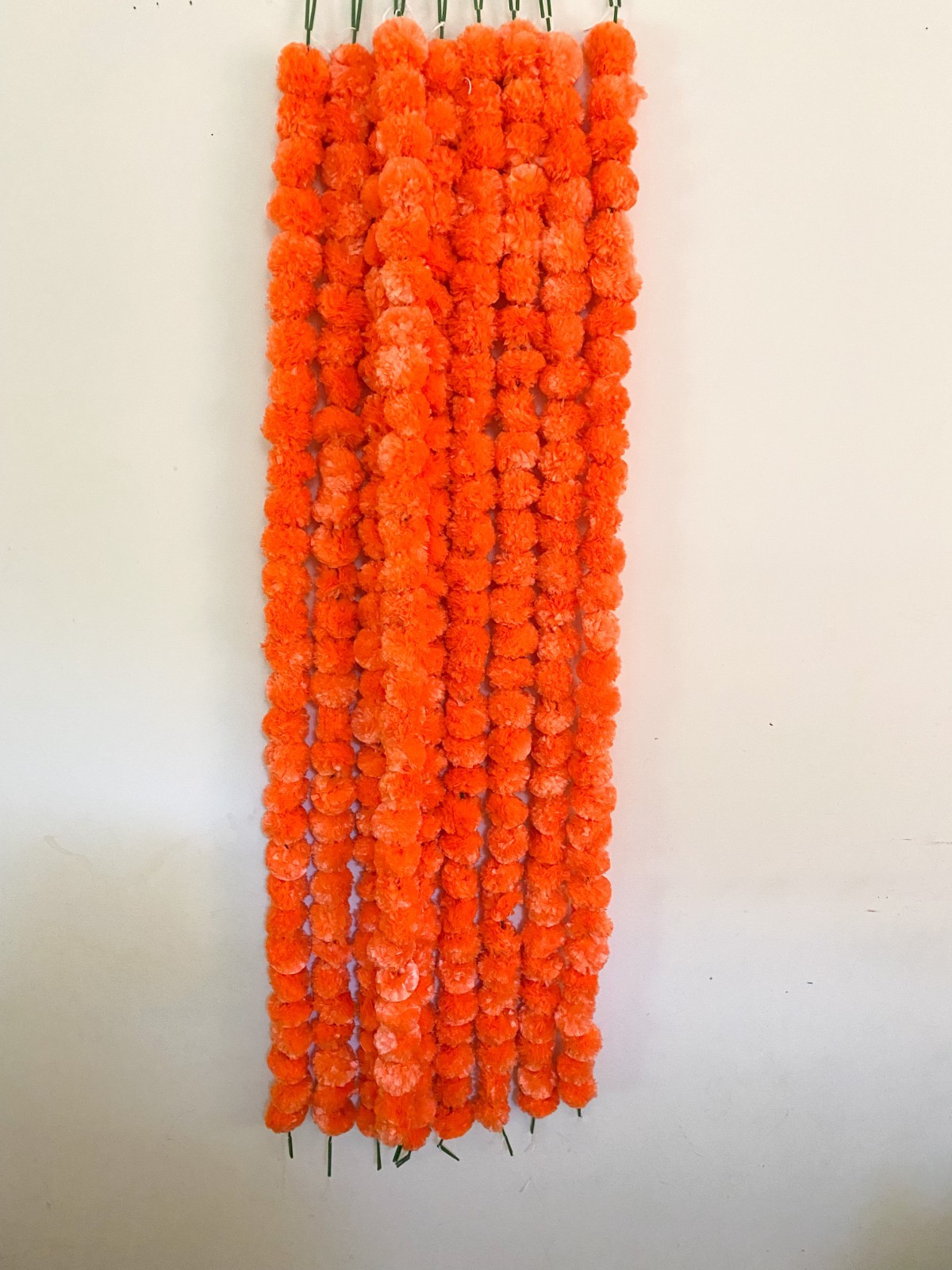 Marigold Garland, Dia De Los Muertos, Day of the Dead Altar (pack of 10)
