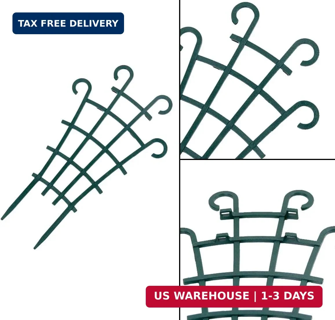 4 Pack of Climbing Plant Trellis – Easy Assembly for Indoor/Outdoor Use
