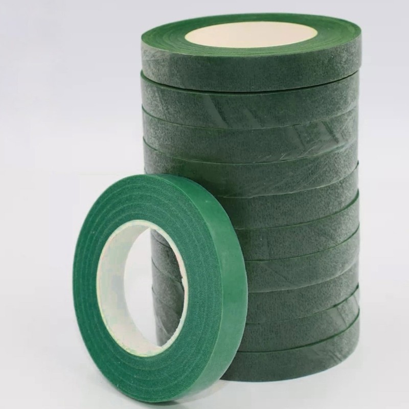 5 Rolls Artificial Flower Stem Wrap Tape for Arrangements and Decorating