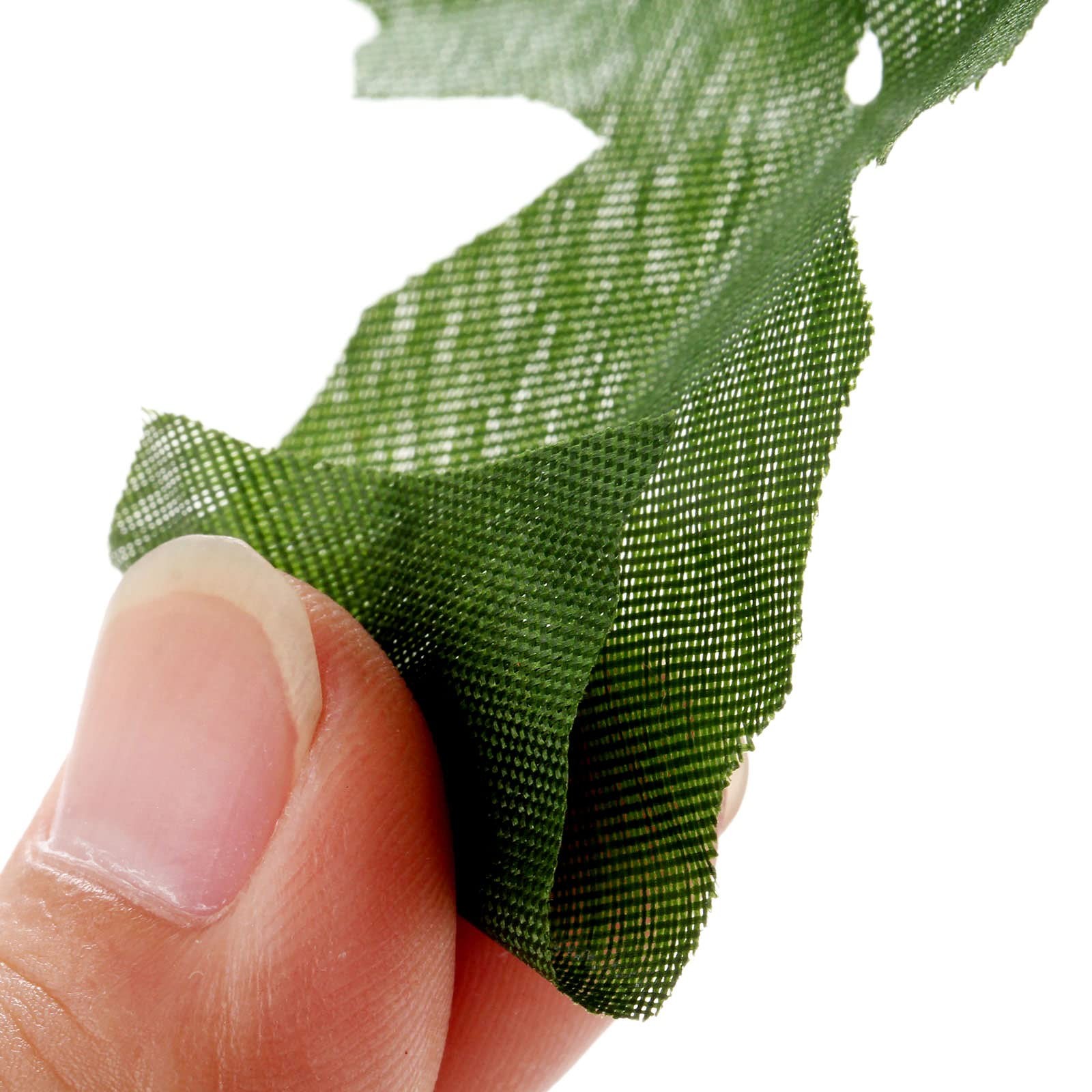 Artificial Leaves Rose Flower Leaf Wedding Bouquet Crafts Green 50 PCS