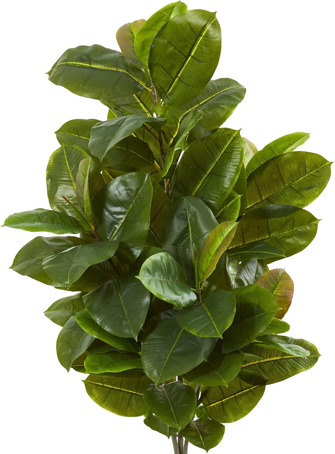 Lifelike 65″ Rubber Leaf Artificial Tree – Real Touch Indoor Decor