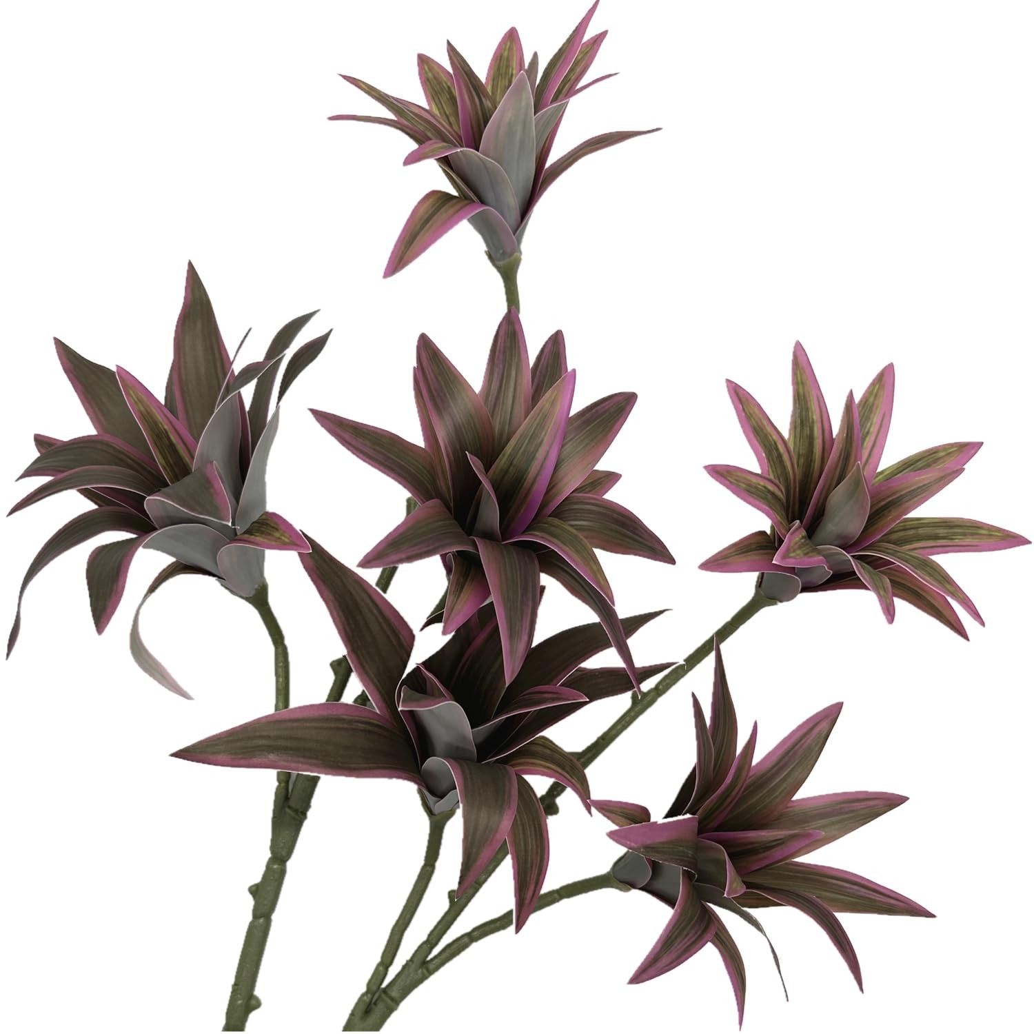 Artificial Plants, Fake Dracaena Plant Indoor Outdoor Bonsai Decor Faux Green…