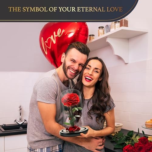 LOVAPPY Forever Preserved Rose – Eternal Rose in Assorted Colors , Sizes