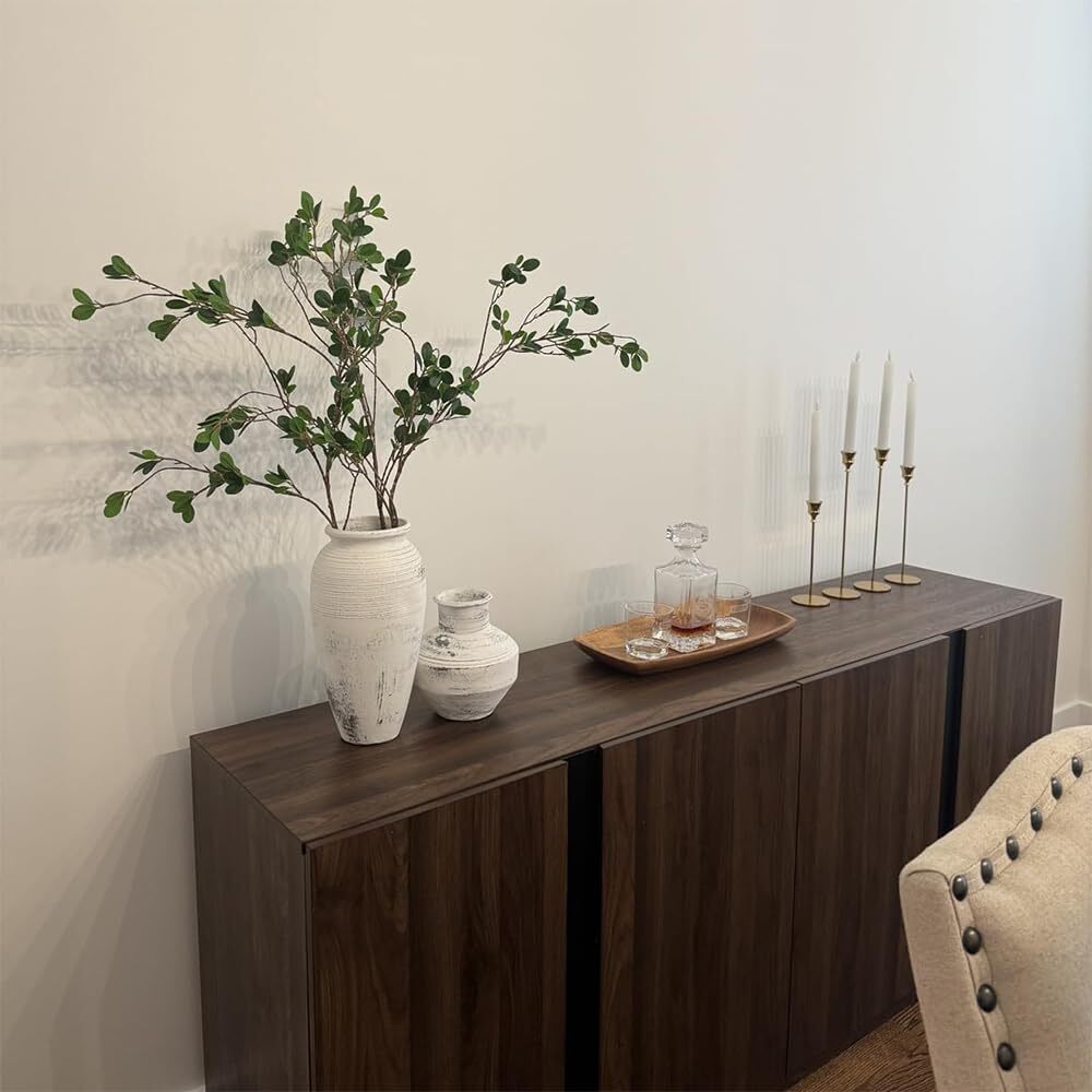Faux Branches For Vase Artificial Stems Greenery Plant Stems For Vase Fake Tree