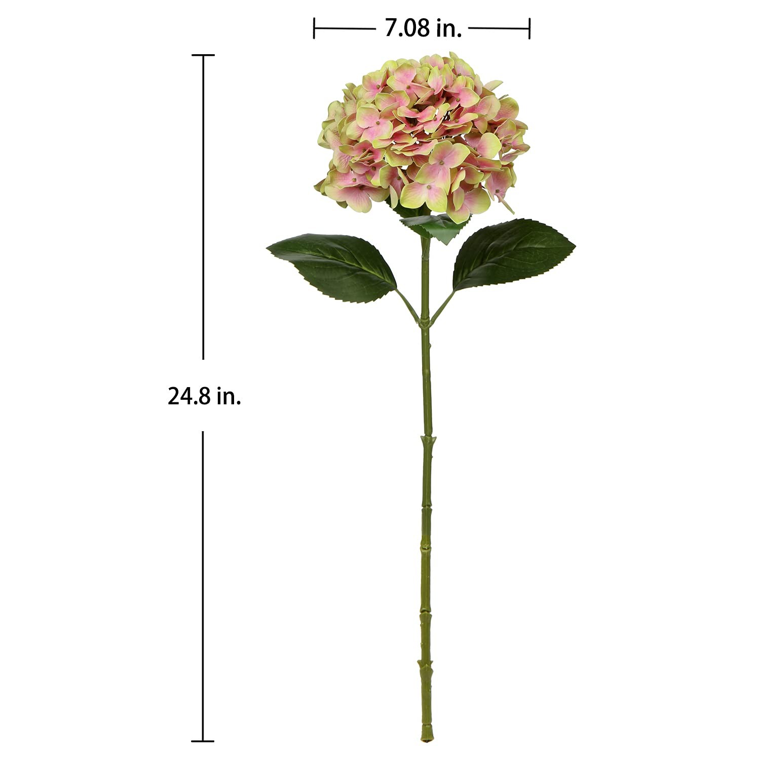 Fake Hydrangeas Real Touch Hydrangea Flowers 26″ Large Artificial Hydrangea F