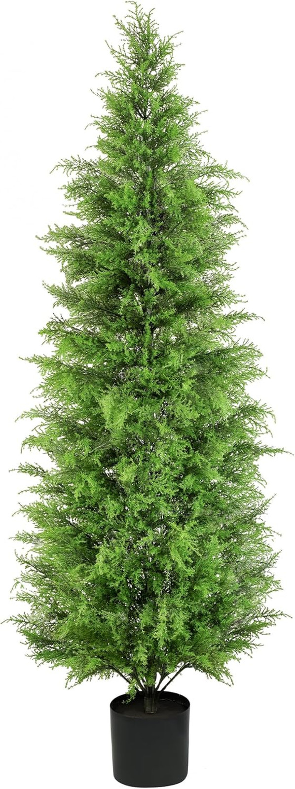 6Ft UV Rated Artificial Cedar Trees for Indoor & Outdoor Home Decor