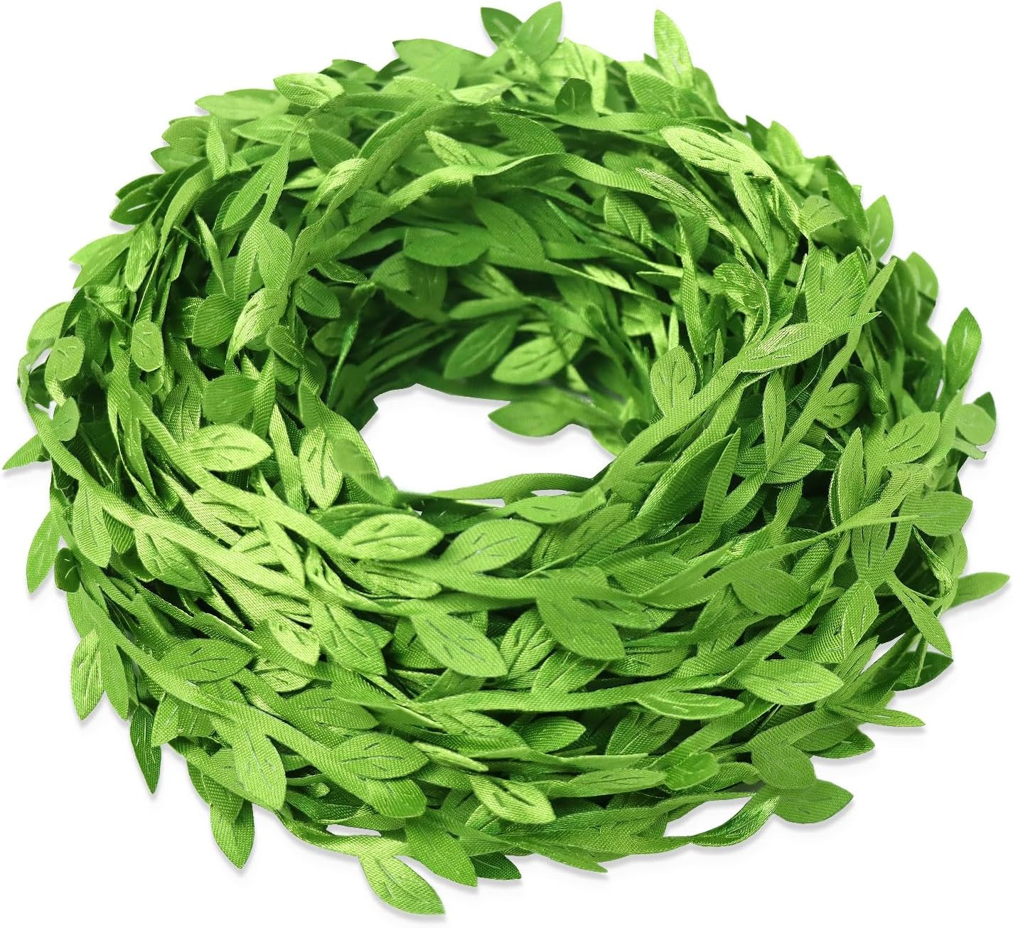 66 ft Leaf Ribbon, Artificial Eucalyptus Garland Rattan Leaf String, Decorative