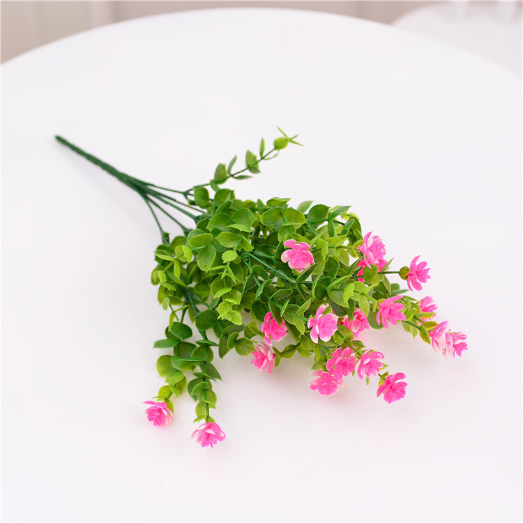 4 Pcs Artificial Fake Flower Lotus Home Decoration Outdoor UV Protection Floral