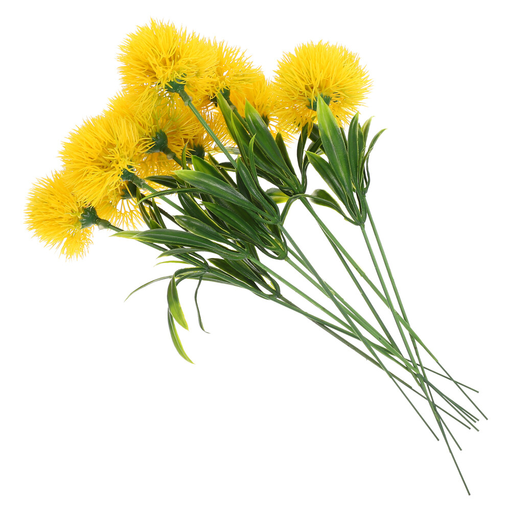 10 Pcs Simulated Dandelion Ornaments Adornment Paperweight