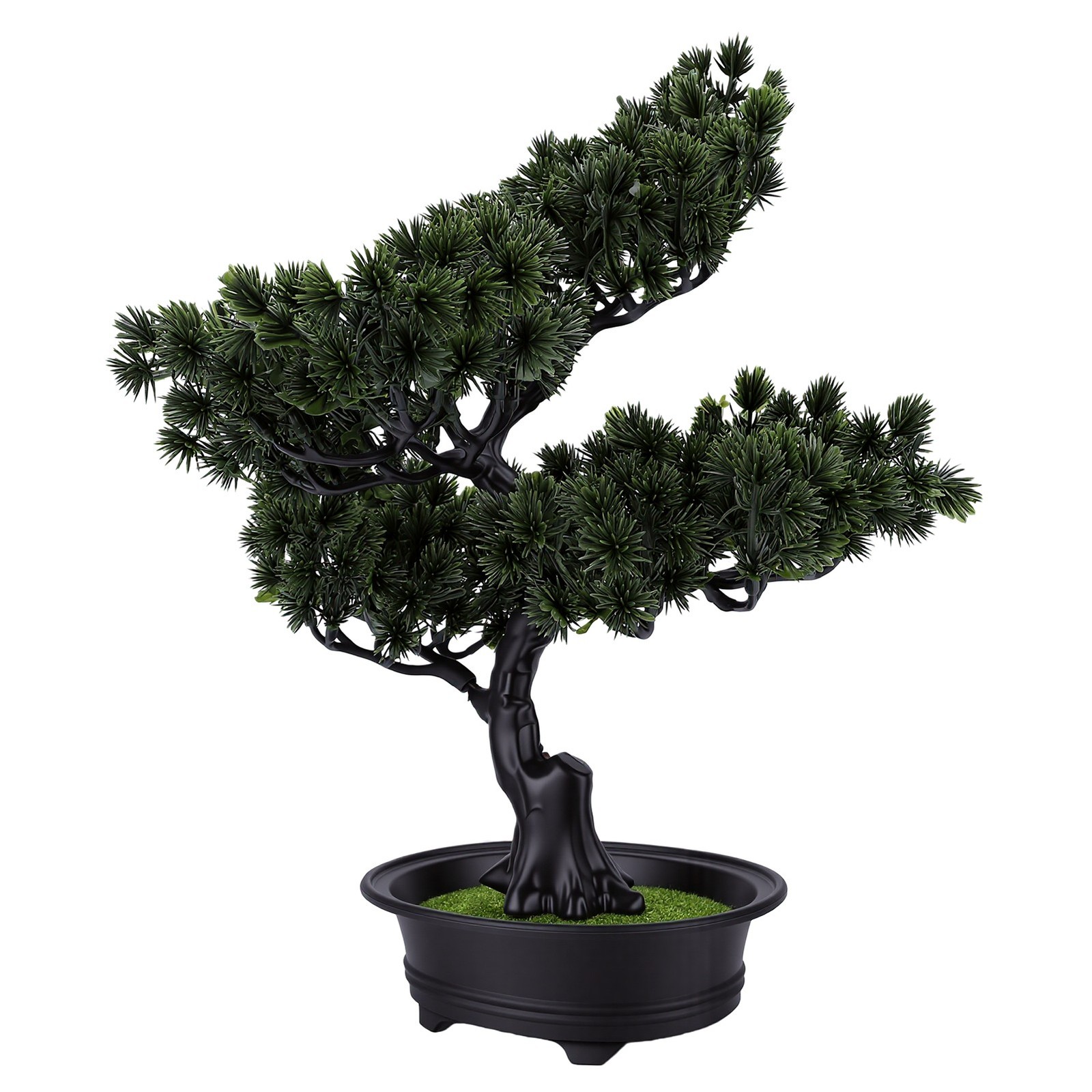 Artificial Bonsai Tree Indoor Small Fake Plant Faux Bonsai Tree Wi CHU