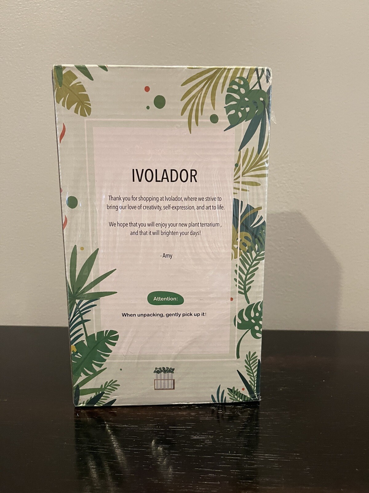 Ivolador Wall Hanging Plant Terrarium