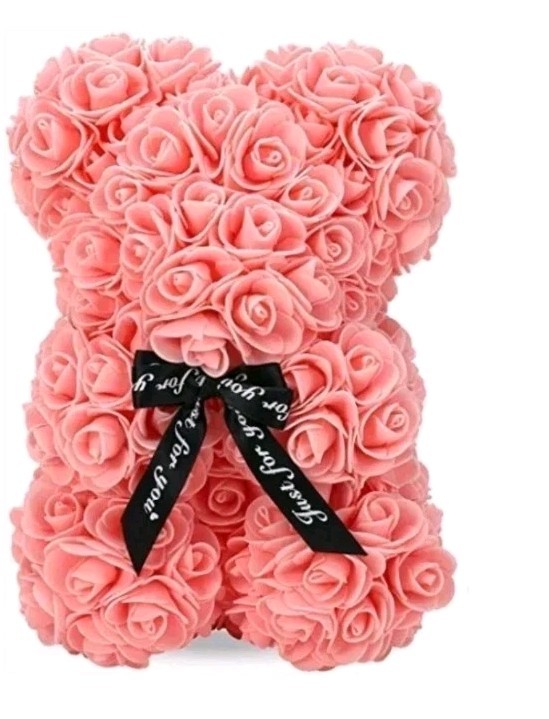 Flower Floral Foam Rose Teddy Bear Romantic Valentine’s Day Gift Girlfriend Wife
