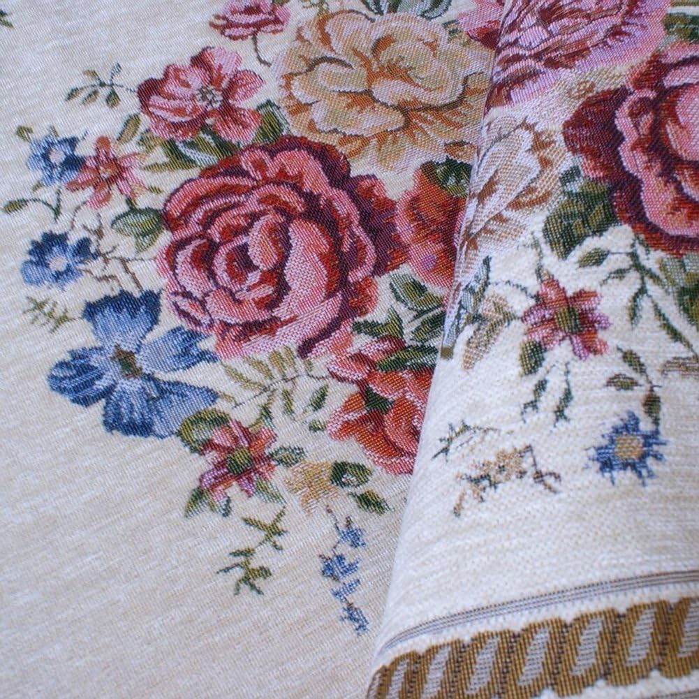 Elegant Rustic Floral Doormat – Washable, Non-Slip Floor Rug for Home