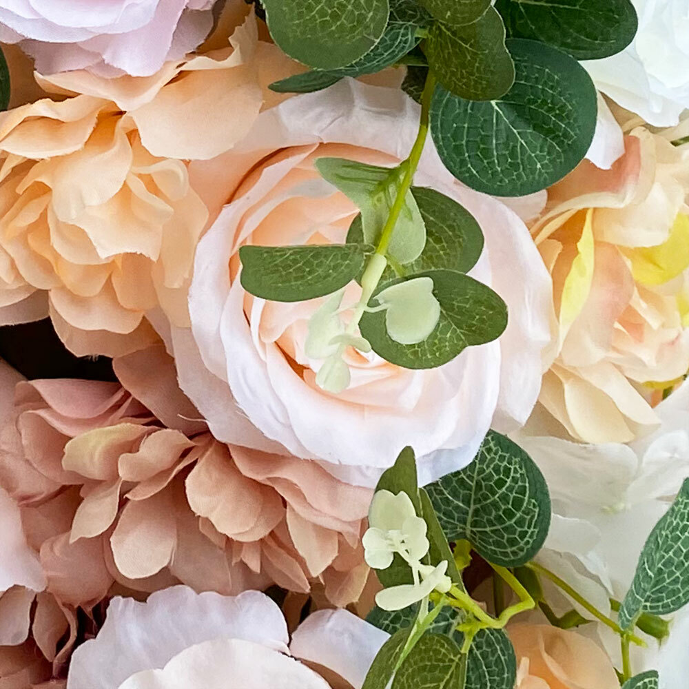 Artificial Flower Row Wedding Arch Flowers Draping Floral Garland Silk Vines New