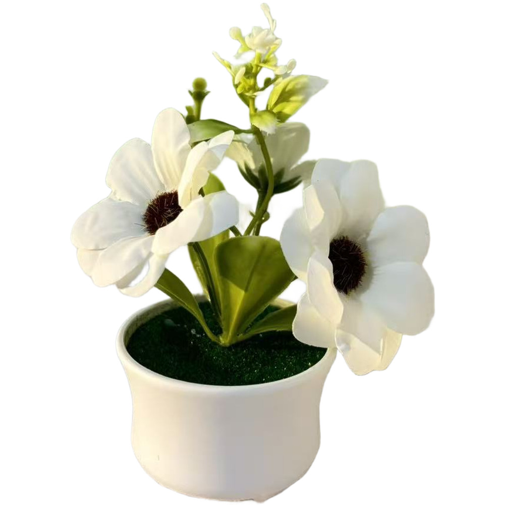 Tabletop for Decor Artificial Sunflower Sunflower Bouquet Fabric Cloth Material