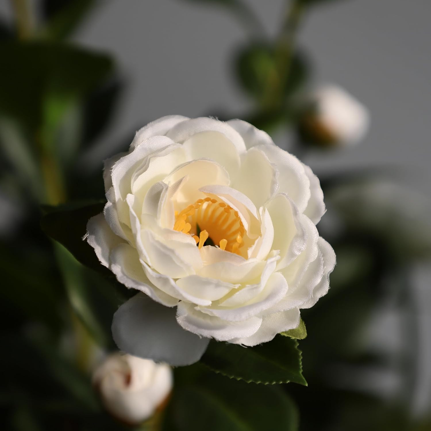36” Artificial Camellia Tree – 2 Pack Faux Floral Plants for Home & Office Deco
