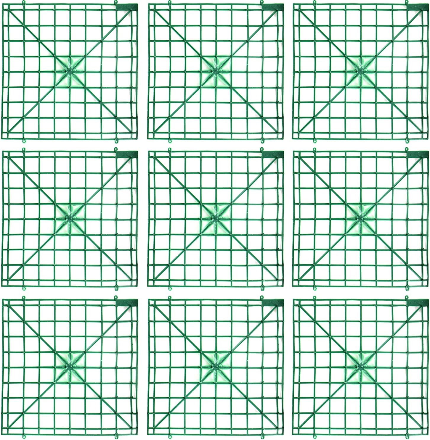 Artificial Flower Grid Panels,DIY Flowers Wall Frames,Flowers Wall Arches Backdr