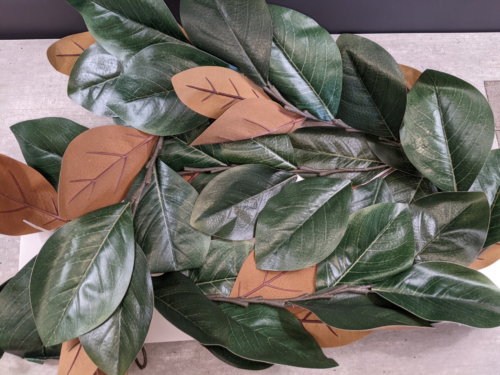 Threshold Studio Faux Garland MAGNOIA LEAF 6 Feet Decor Target NEW IN BOX