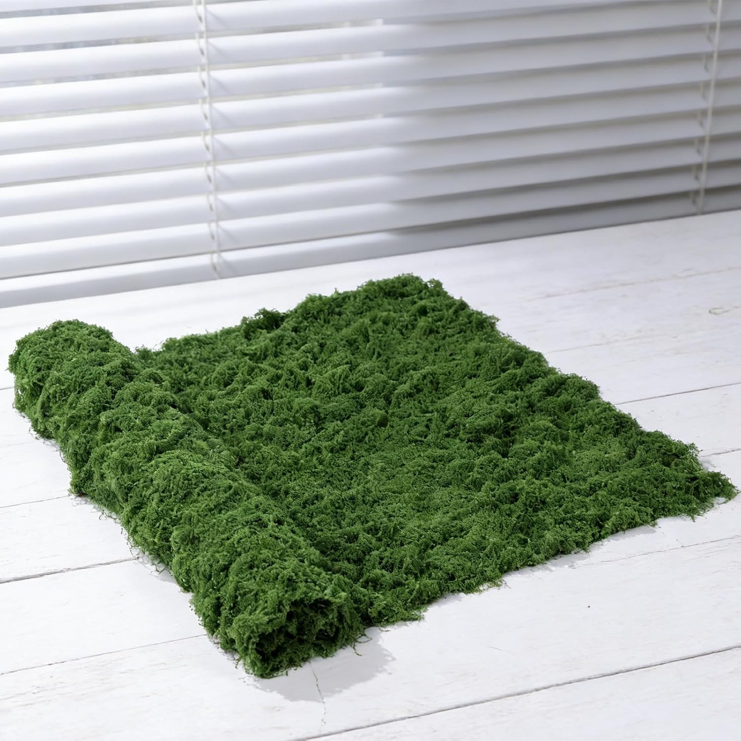 Artificial Moss Mat, 39″ X 78″ Large Fake Moss Sheet for Crafts & Planters