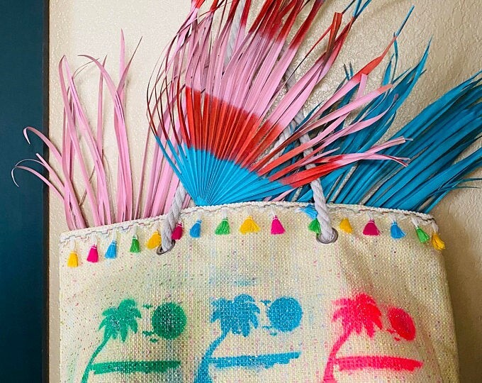 12 Fans!! $40 Dried Mexican Fan Palms, Plants,Natural decor, BOHO dried flowers,