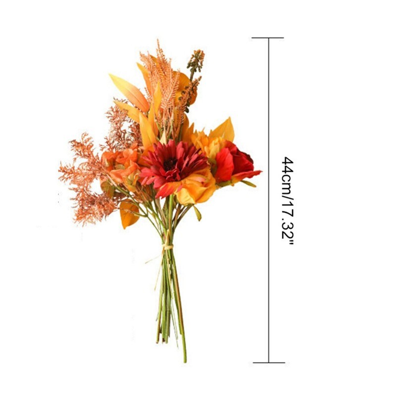 Artificial Plants Simulation Flowers for Fall Autumn Thanksgiving Day Home Decor