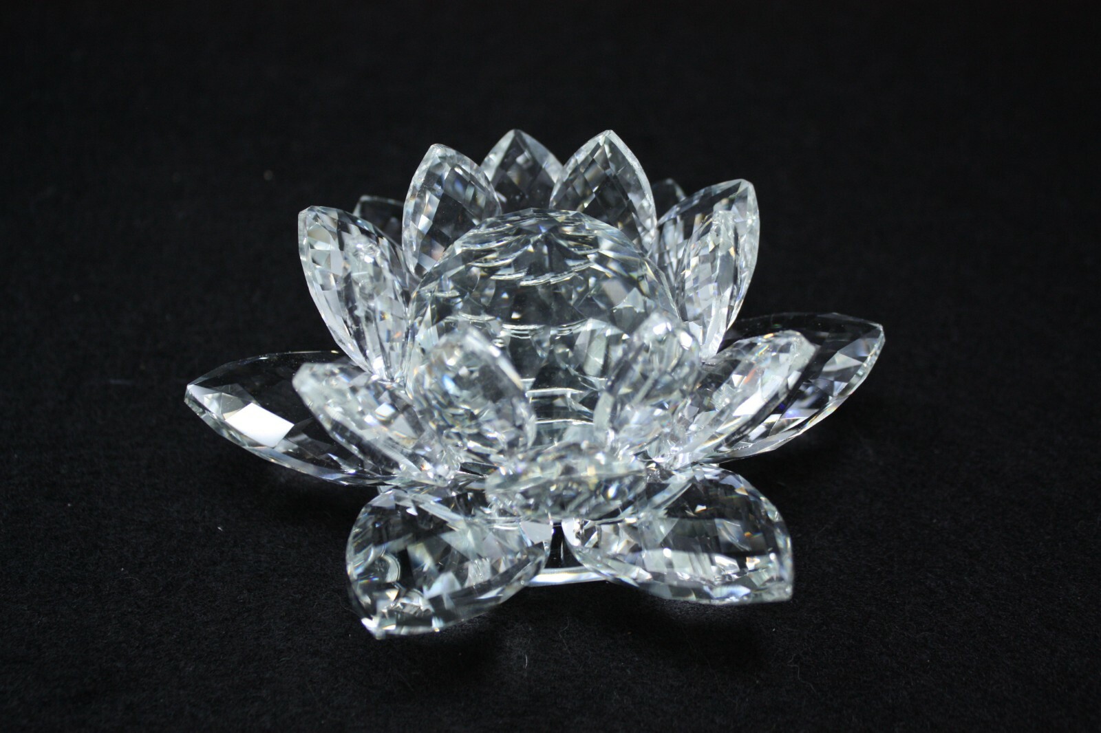 Amlong Crystal High Quality 5″ Lotus Flower with gift box