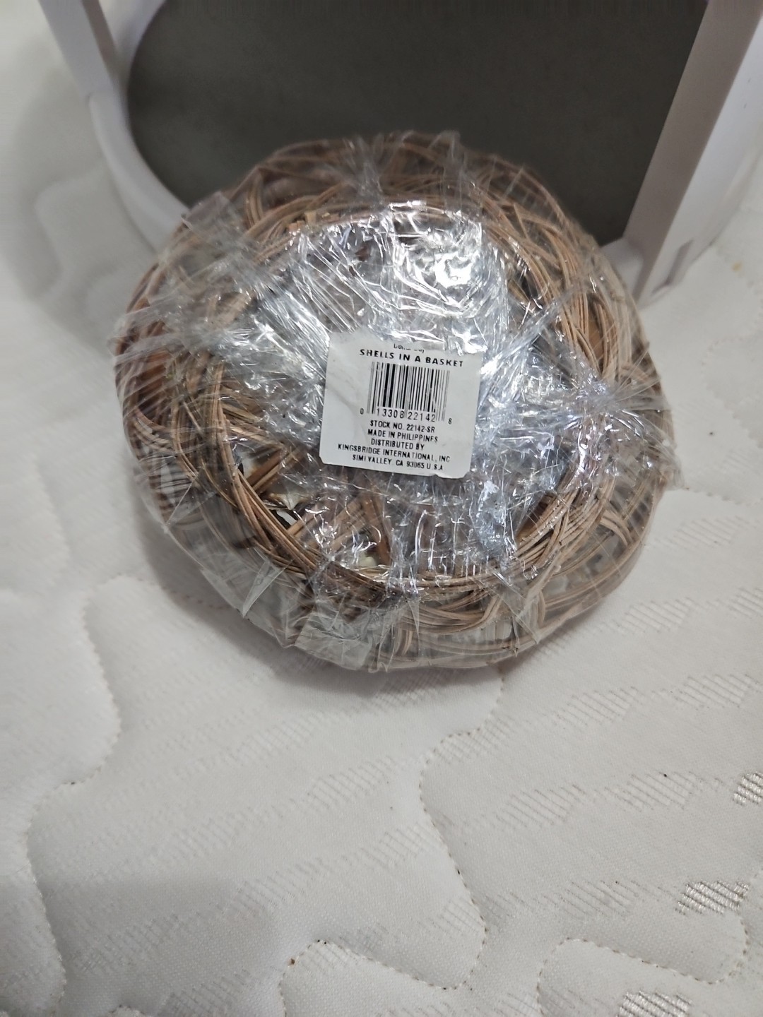 Seashells in Basket – Home Office Spa Decoration Assorted