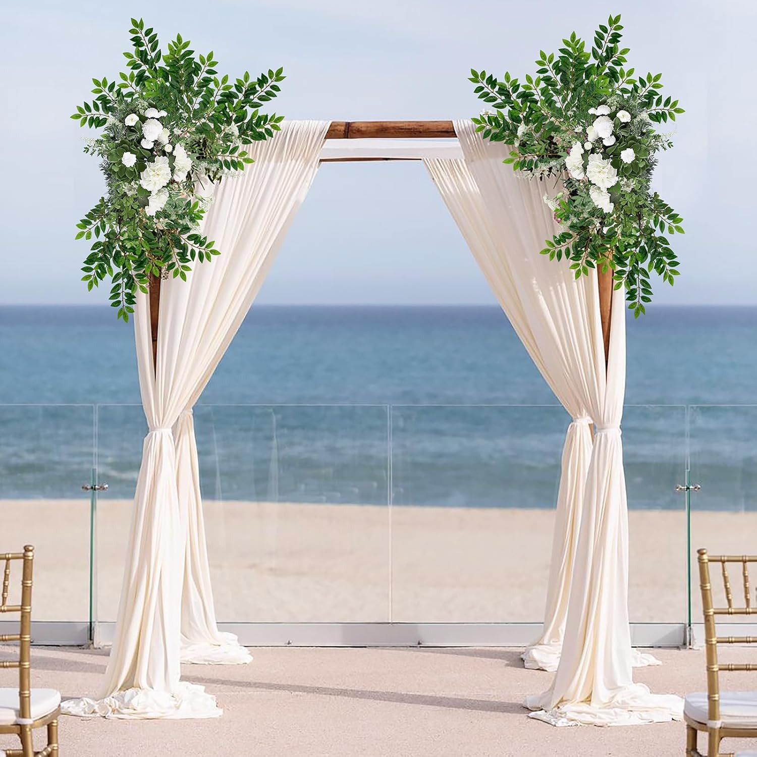 30 Bundles Faux Greenery Stems for Wedding Decor, Centerpieces & Home Use