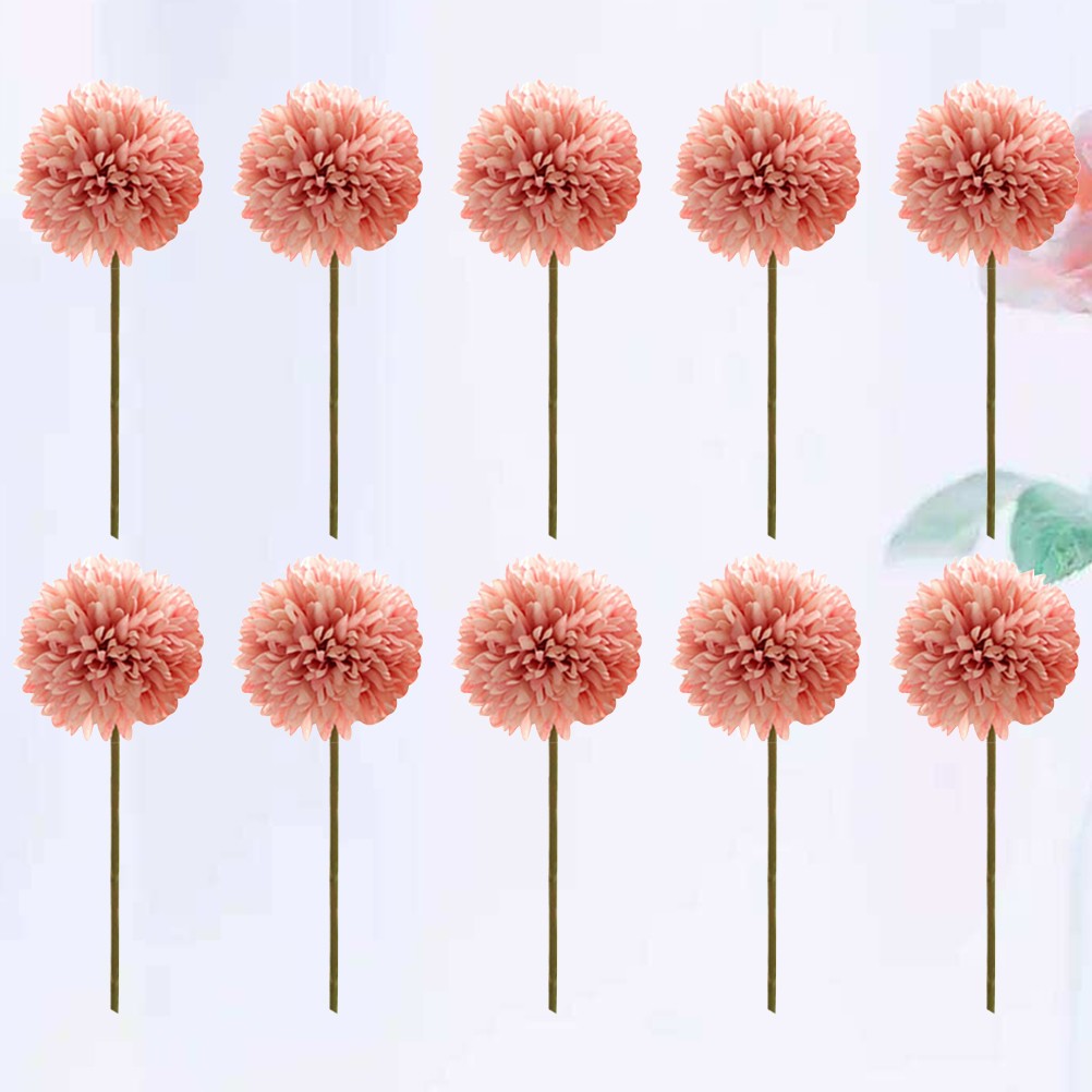 10 Pcs Simulation Flower for Centerpieces Decorative Artificial Flowers