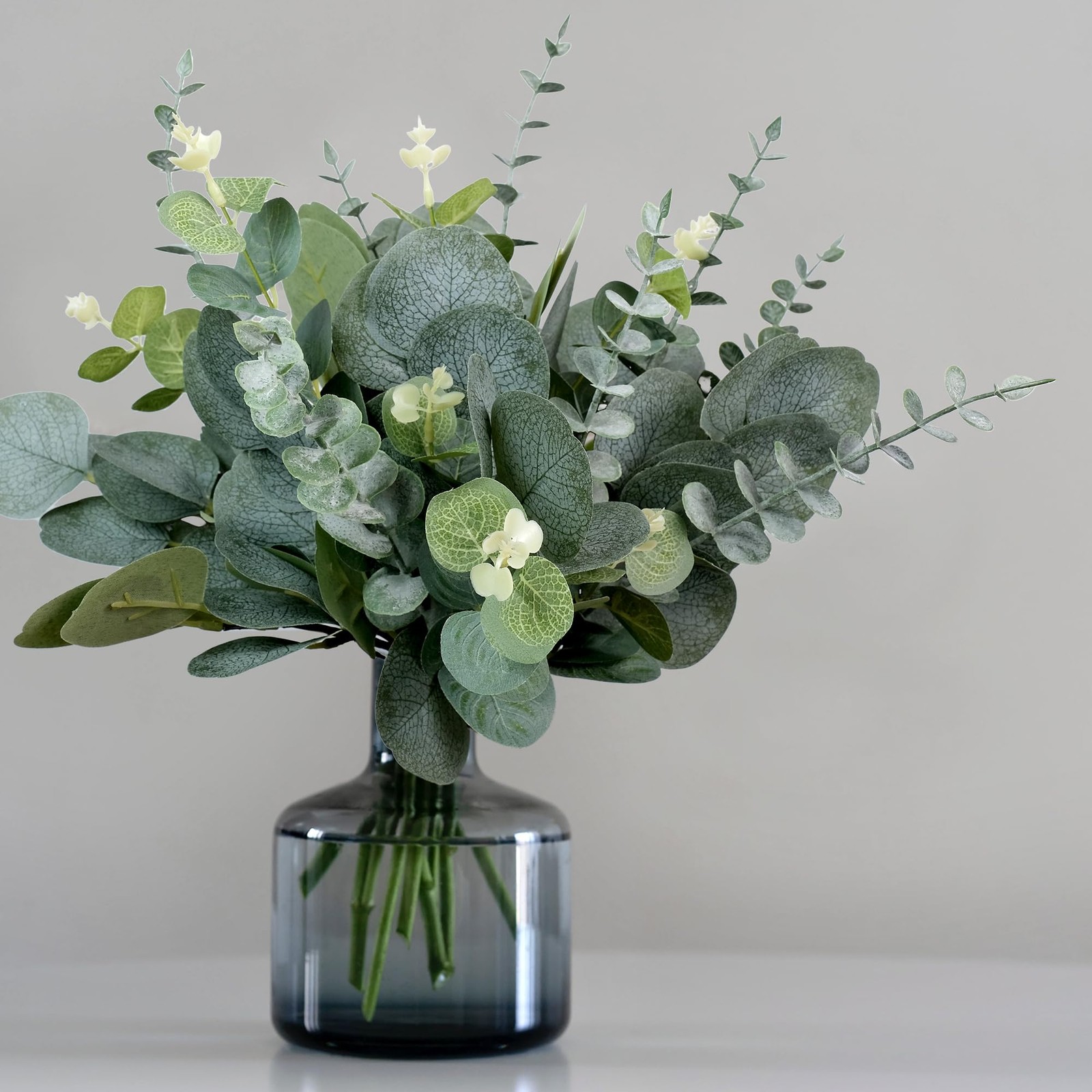 60Pcs 3 Kinds Eucalyptus Stems Artificial Mixed Eucalyptus Leaves Picks, Faux…