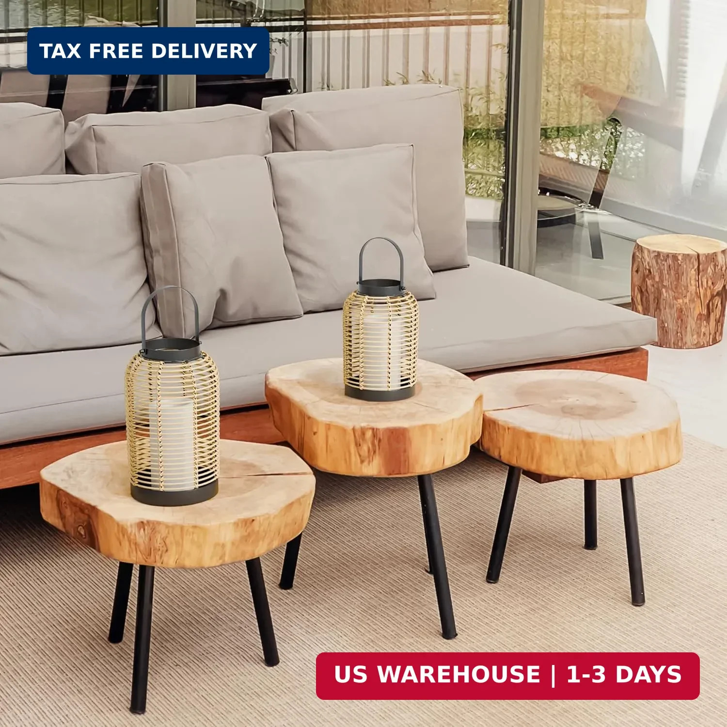 Natural Rattan Boho Lanterns – Handcrafted Chic Decor to Enhance Your Home – Mod