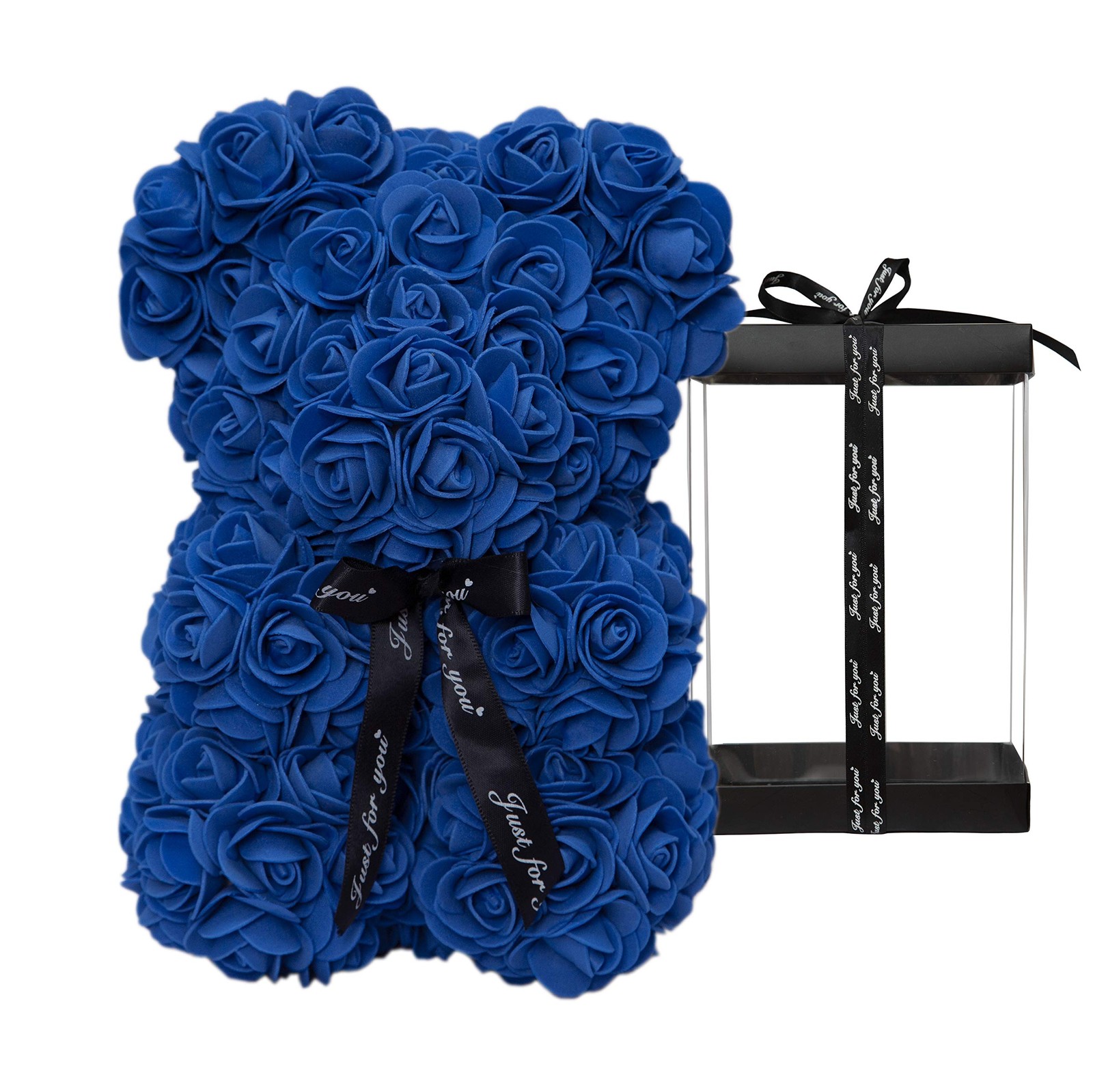 DuHouse Rose Bear Rose Teddy Bear Flower Gift Box for Valentines Gifts Annive…