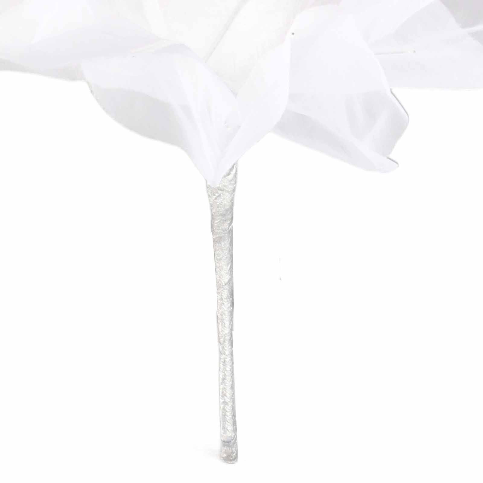 60cm Poppy Wedding Mesh Flower Aisle Decor