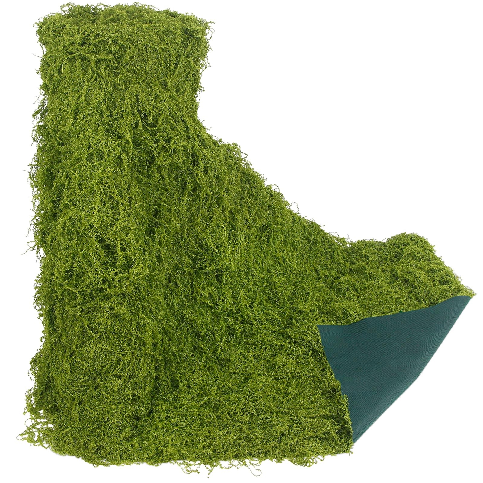 FAICOIA Fake Moss Rolls for Crafts Table Runner Party Centerpieces Decoration