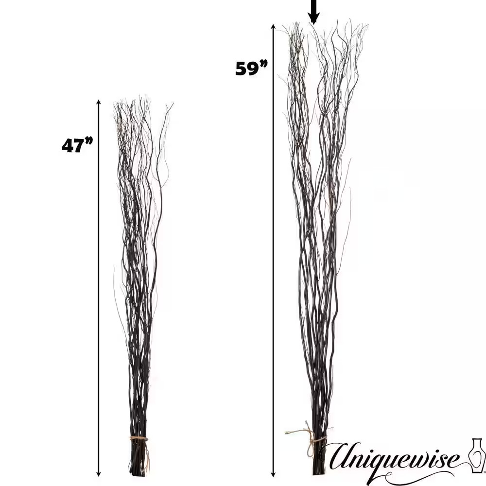 12-Pieces Natural Dry Branches Authentic Willow Sticks, Home and Wedding Craft 5