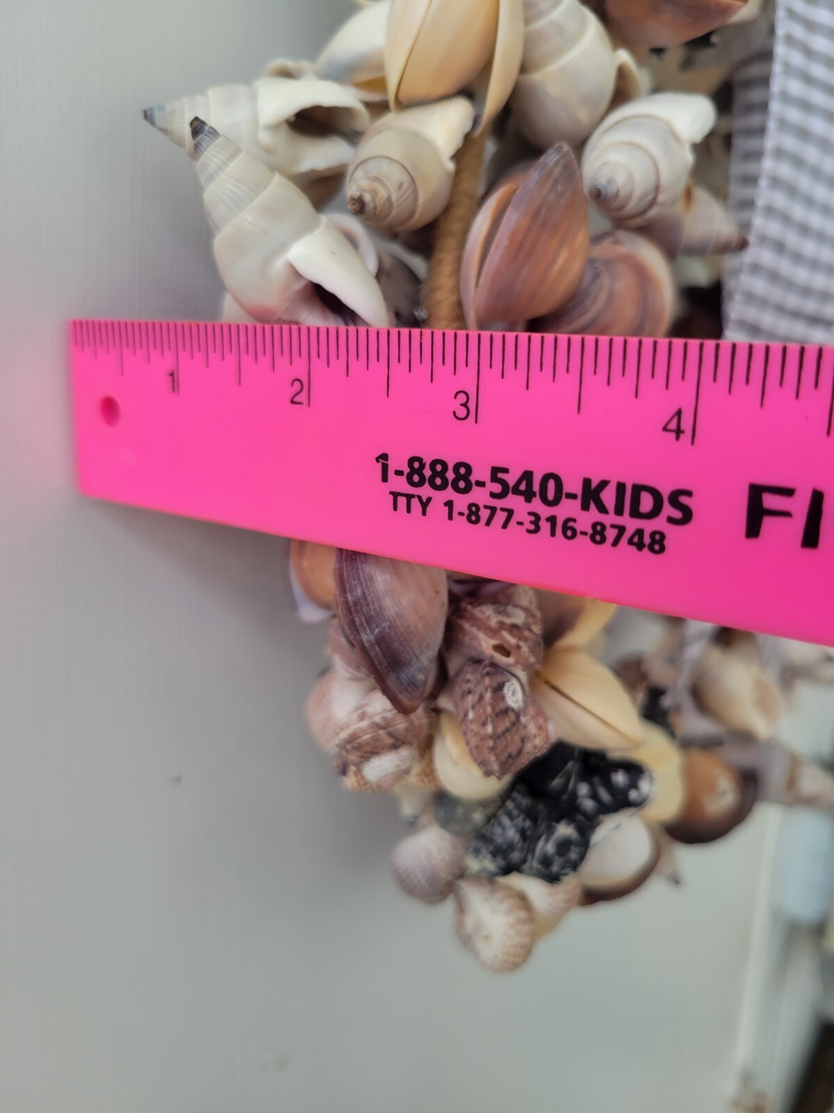 Sea Shell Wreath Handmade Nautical Coastal Beach Door Wall Home Decor
