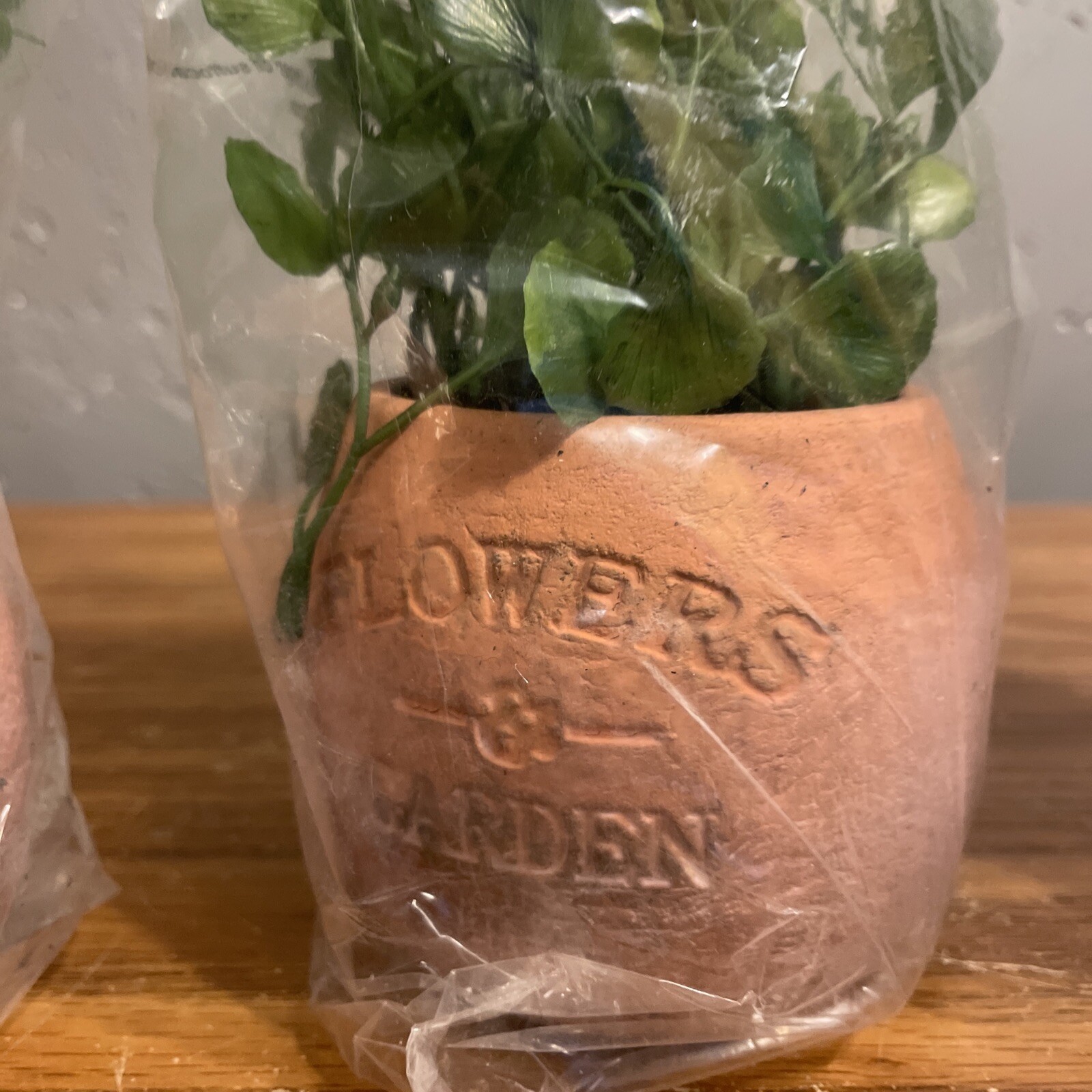 Artificial 8″ Tall Greenery Arrangement House Plants in Pots- Round Set of 3