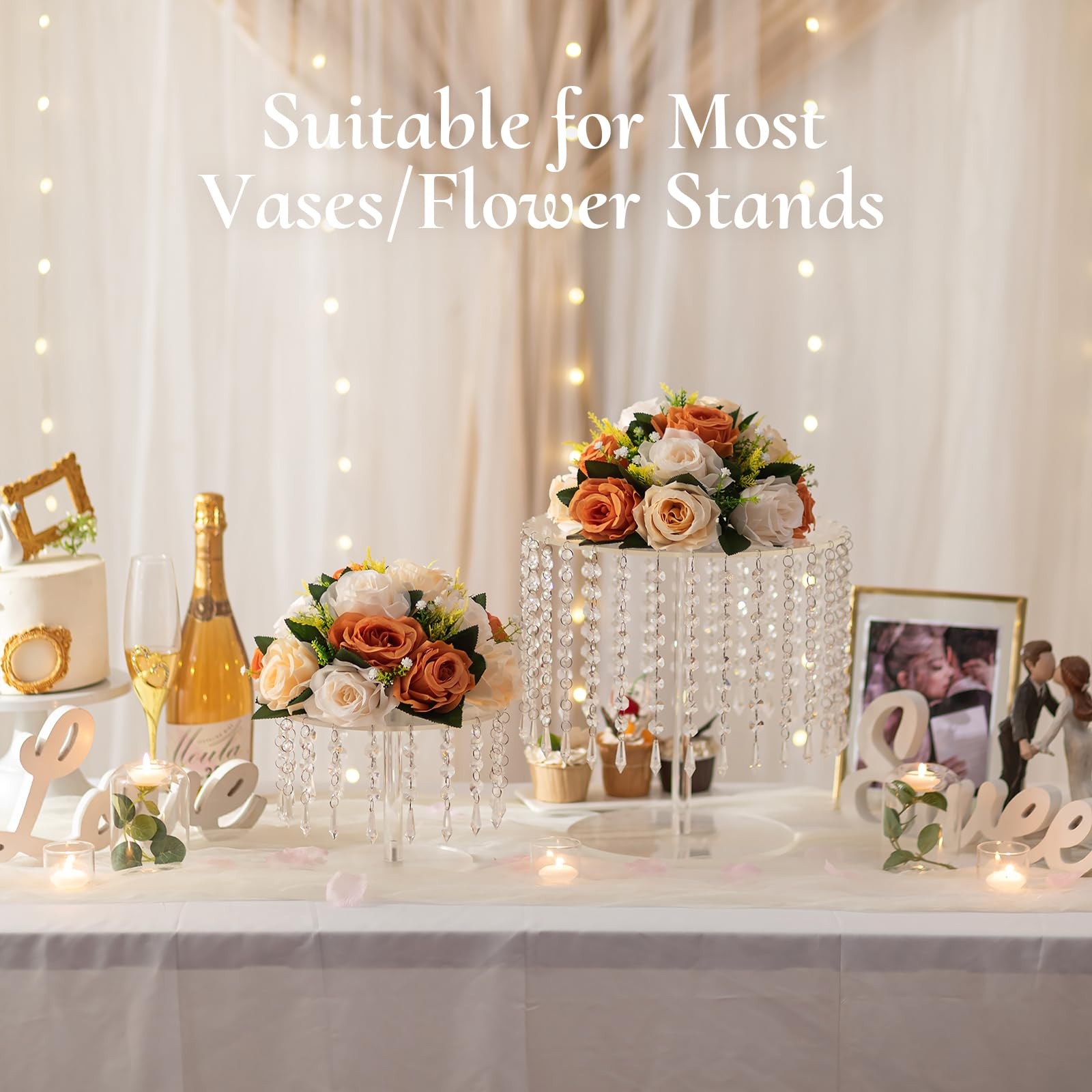 Flower Centerpieces for Fall Wedding Decor: Terracotta Wedding Table Decorati…