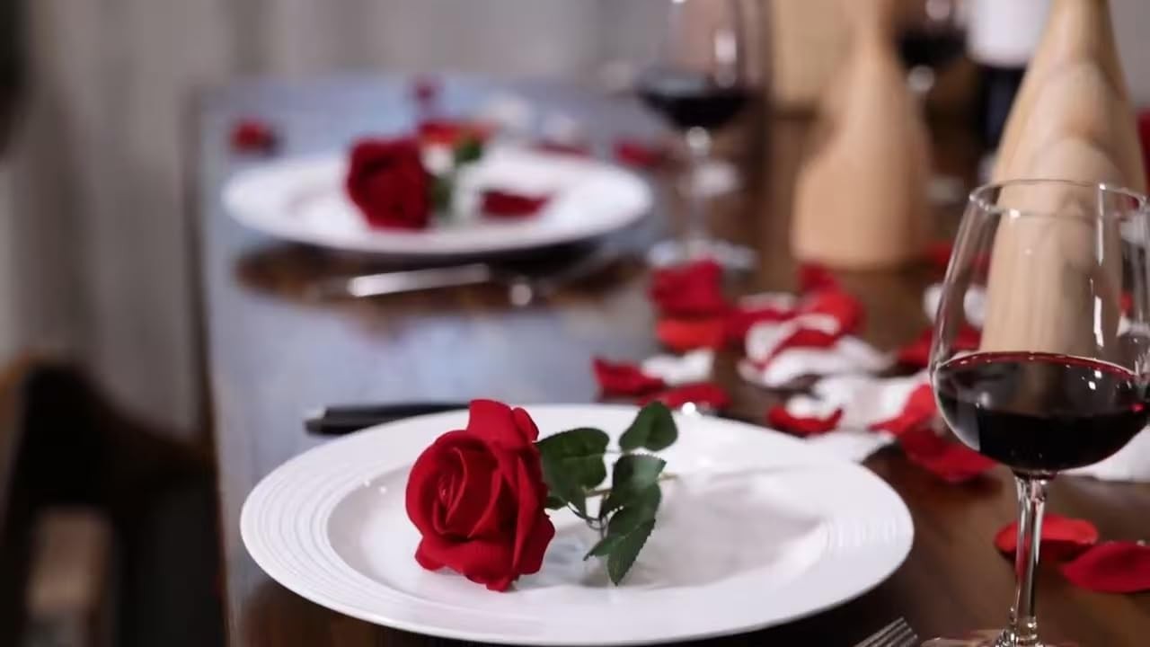 Burgundy Velvet Silk Artificial Red Roses Bulk Wedding Centerpiece 60 PCS