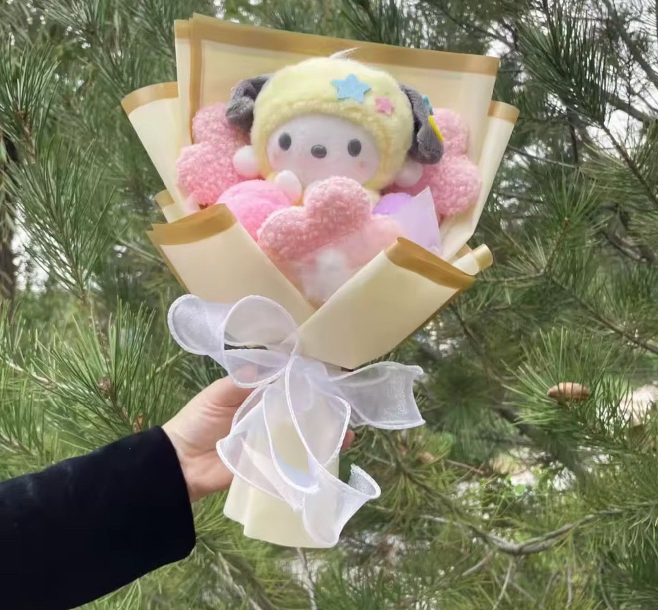 Sanrio Bouquet Floral Arrangement Kuromi Hello Kitty My Melody Cinnamoroll