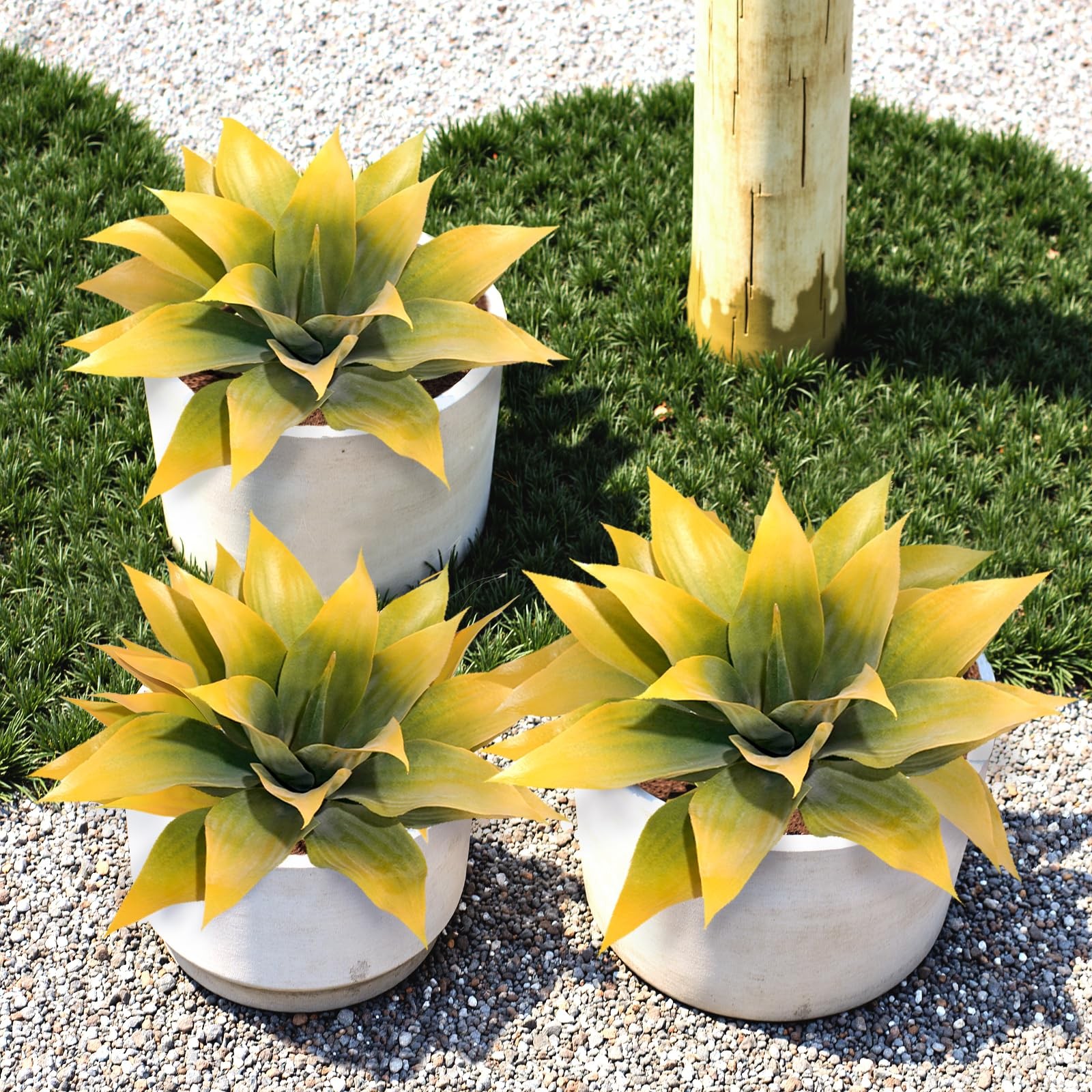 Best Artificial Agave Plants, Realistic UV Resistant Fake Aesthetic Plants for