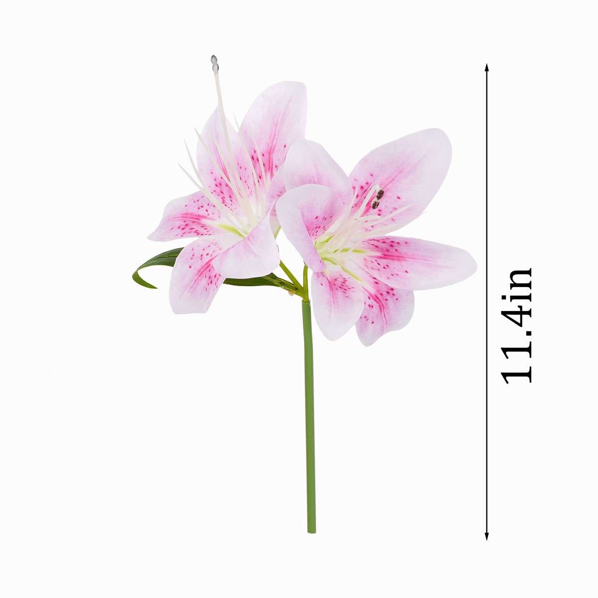 Lot Artificial Lily Flowers Faux Plant Bouquet Garden Home Decor UV Resistant