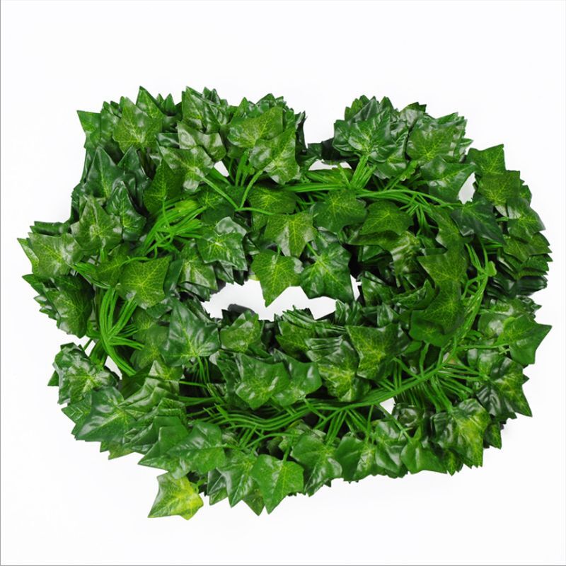 200cm Artificial Green Leaf Ivy Vine Hanging Decor For Indoor Home Ornament NEW