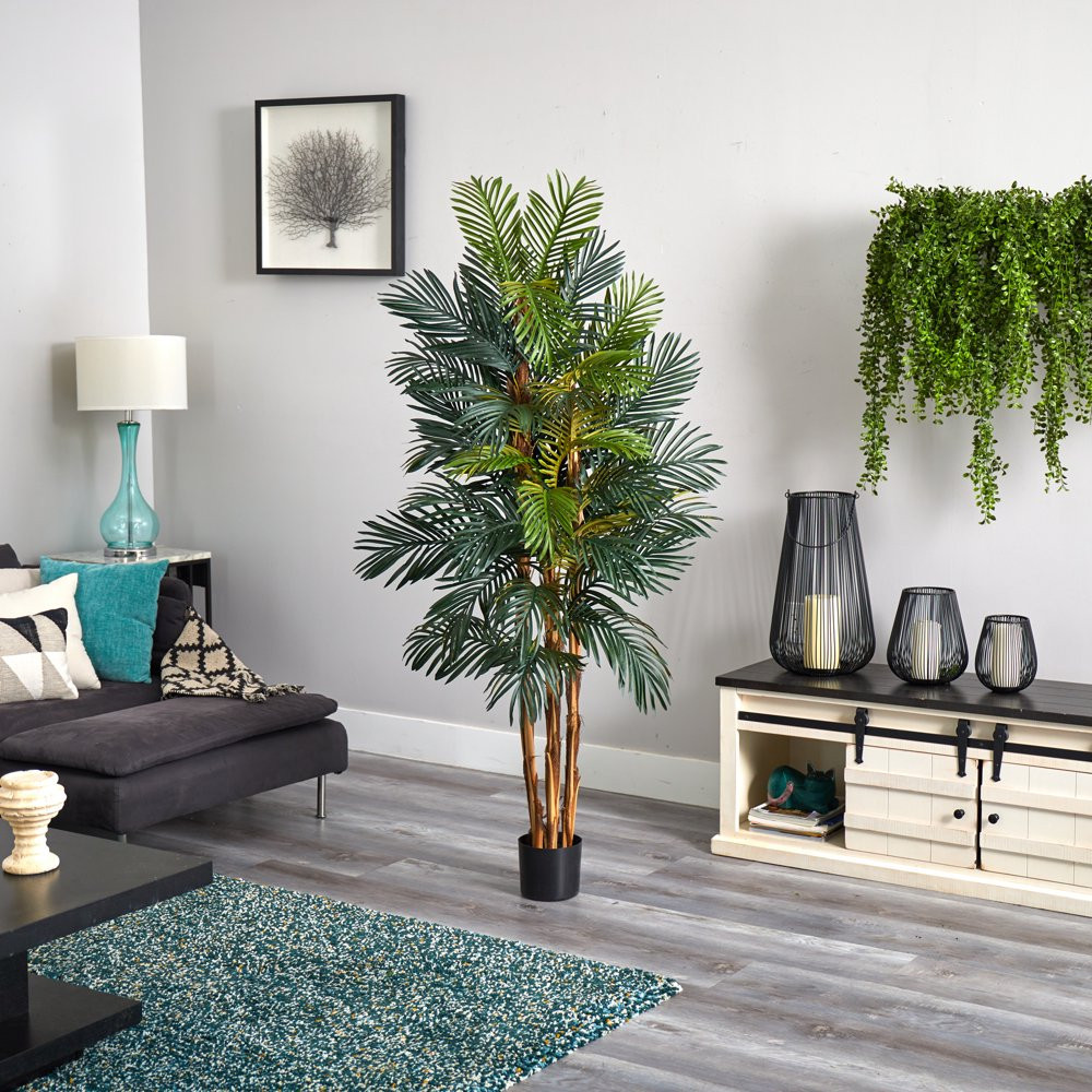 ARTIFICIAL PALM TREES 5-6 Ft Kenya Style Robellini Palm Plants
