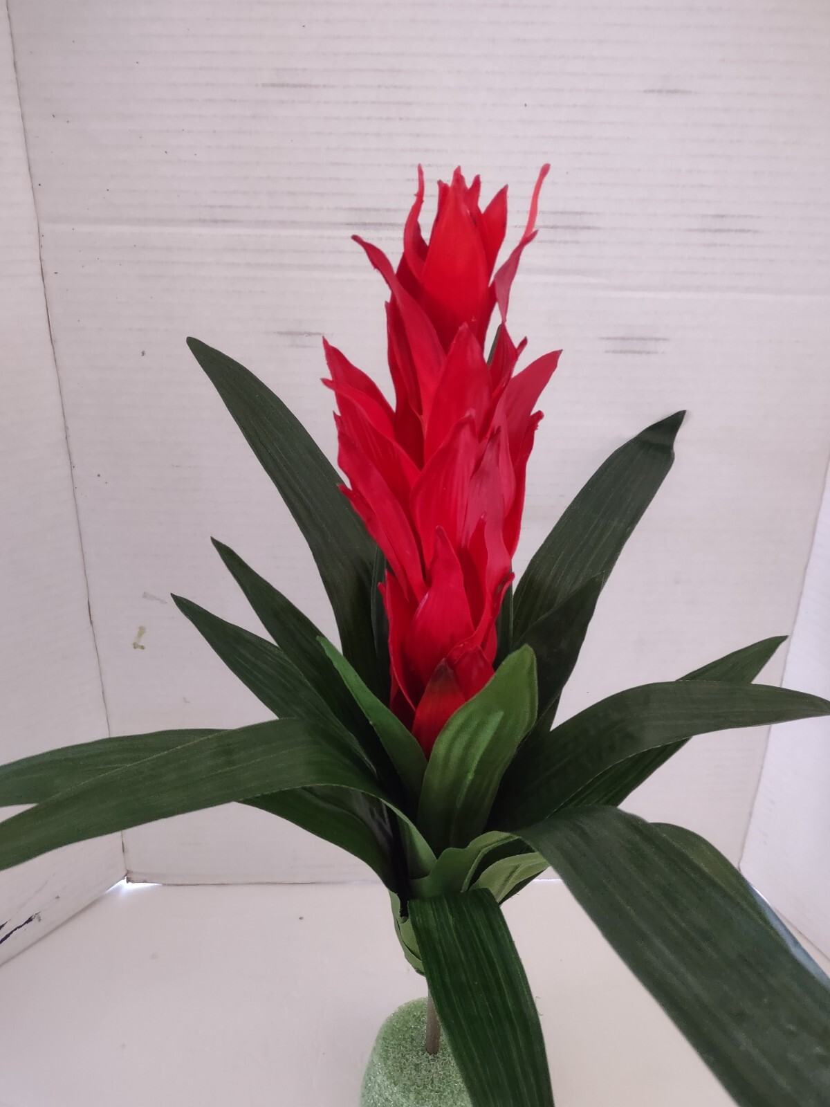 Artificial Bromeliad plant. silk flower floral arrangements