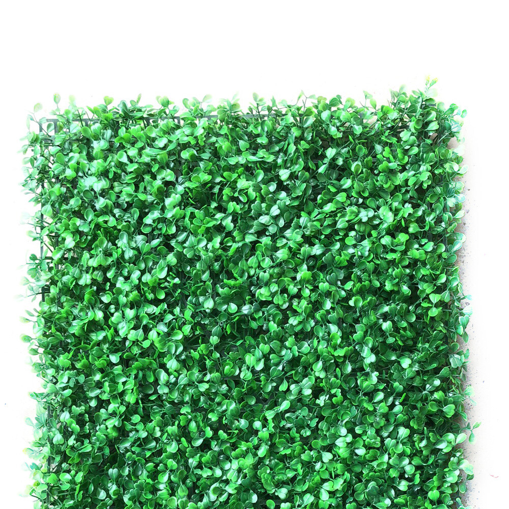 12 Pcs Artificial Plant Wall Mat Greenery Hedge Grass Fence Panel Decor 60x40cm