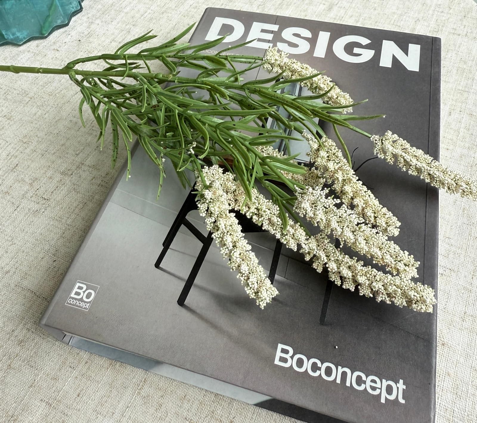5Pcs Artificial Sage Dog Tail Grassy Faux Grass Plant Indoor Home Decorative …