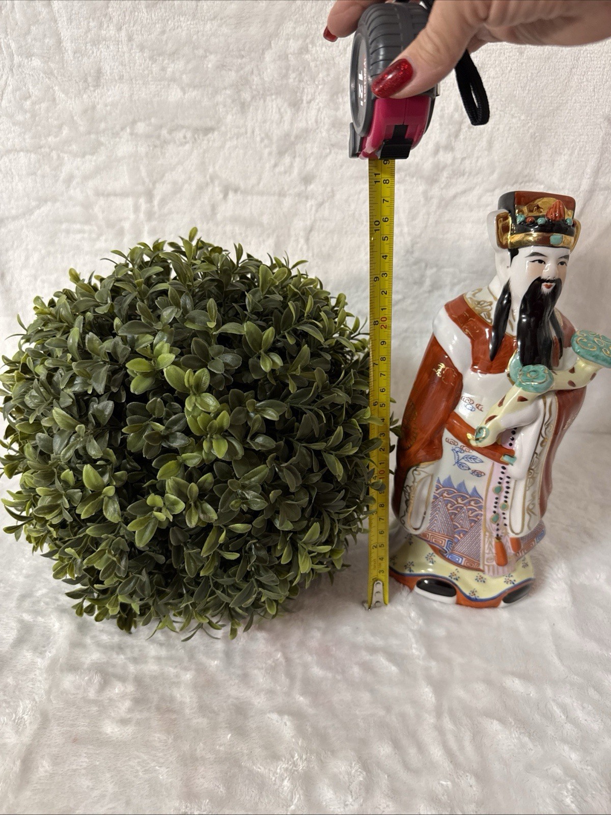 Homeford Synthetic Boxwood Plant Ball 9”Dx9”Wx9H”