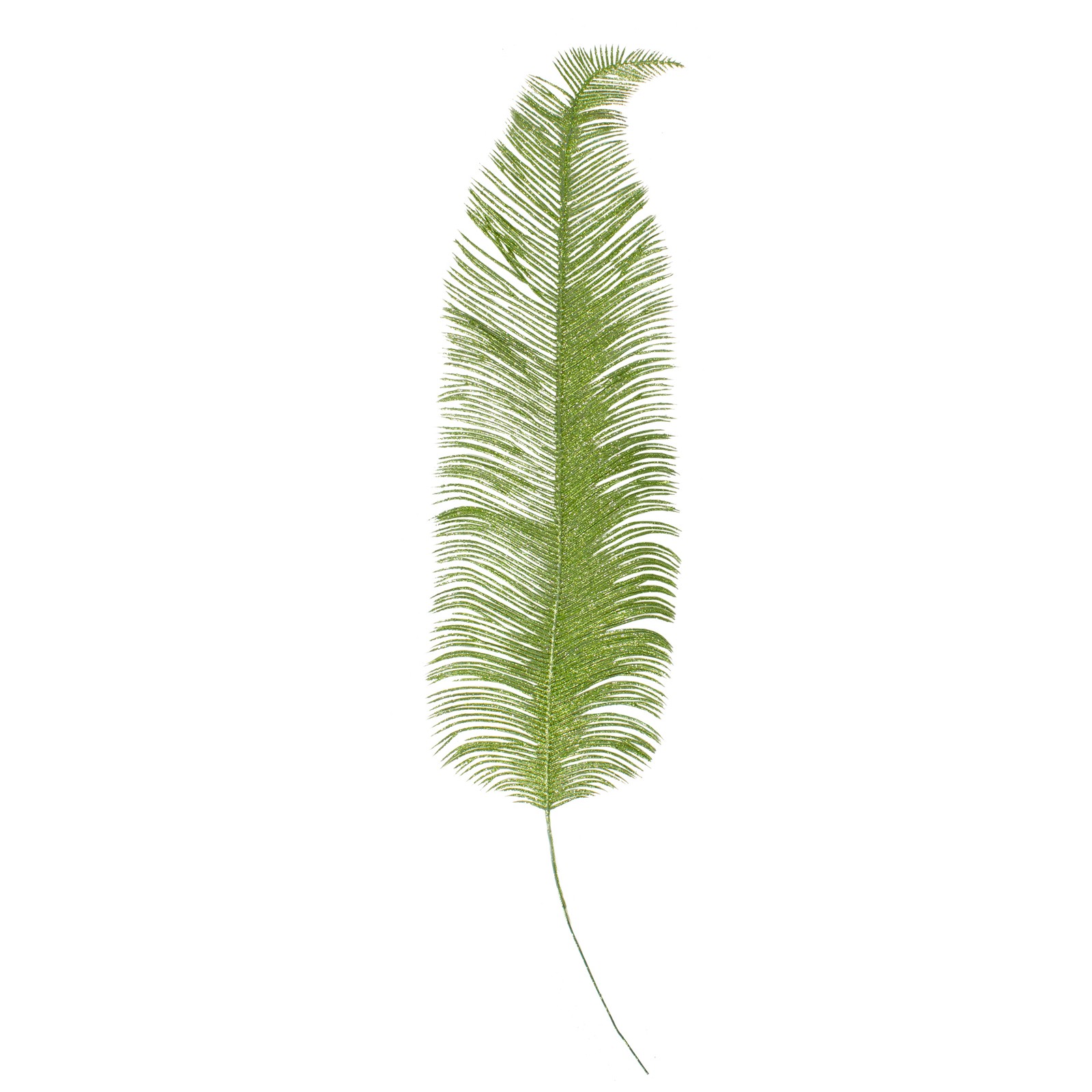 Kurt Adler 24-Inch Artificial Metallic Green Palm Frond Floral Spray